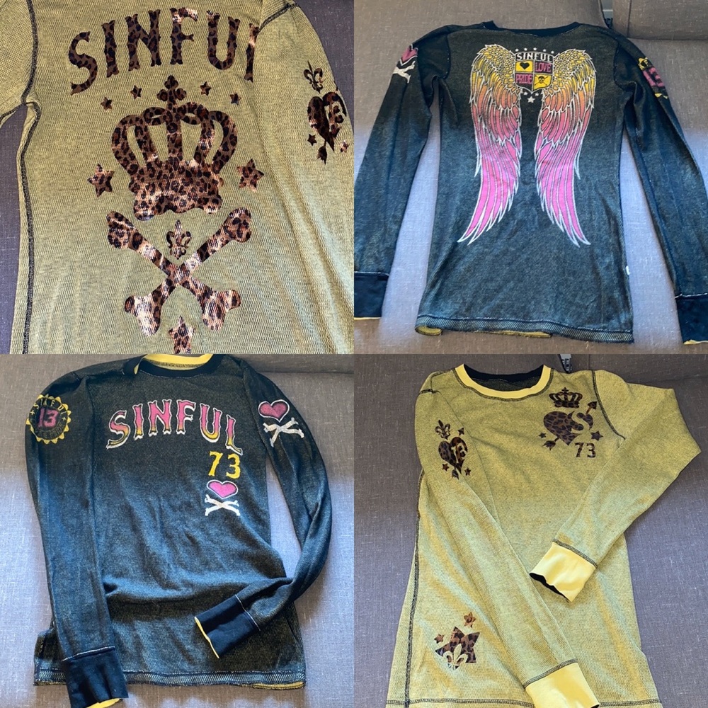 Sinful Reversible Thermal Long Sleeve